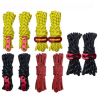 4m x 4 Rolls Luminous Tent Wind Rope with Figure 8 Buckle - Yellow - 2