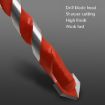 3mm Ceramic Triangle Handle Metal Flashlight Drill Bit - 3