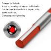 3mm Ceramic Triangle Handle Metal Flashlight Drill Bit - 5