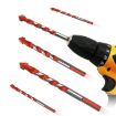 3mm Ceramic Triangle Handle Metal Flashlight Drill Bit - 6