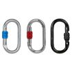 XINDA XDQ96068 Climbing Carabiner O-Shaped Steel Lock (Silver Blue) - 2