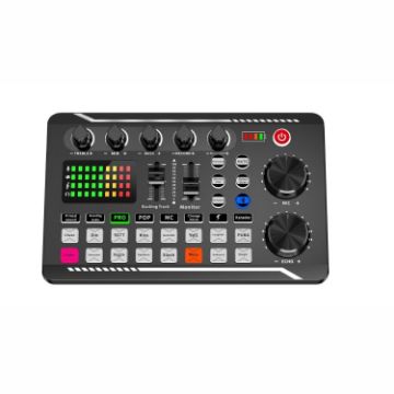 F998 Live Sound Card - 16 Sound Effects & Noise Reduction Mixer - 1