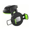 Green Car Diamond Suction Cup Mobile Phone Holder - 2