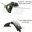 Green Car Diamond Suction Cup Mobile Phone Holder - 4