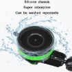 Green Car Diamond Suction Cup Mobile Phone Holder - 5