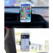 Green Car Diamond Suction Cup Mobile Phone Holder - 7