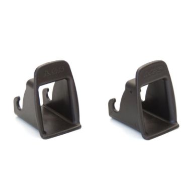 CSJY-4001 Car Child Safety Seat Interface Guide Slot - 10 Pairs, Black - 1