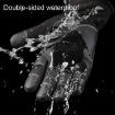 Warm Fingerless Fishing Gloves, Touch Screen, Size L, Grey - Outdoor Sports - 5