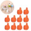 10 PCS Orange Handy Holder Cable Organizer Clip - Household Convenience - 1