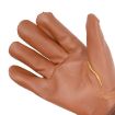 JJ-GD102 Floral Garden Cut-Resistant Leather Gloves, Size M - 1 Pair - 3