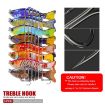 PROBEROS HS033 Knotty Lure 10cm 15.61g Plastic Hard Fish Bait (D) - 5