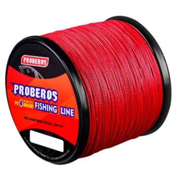 PROBEROS 4 Edited 300M Fish Line 7.0/70lb Red - 1