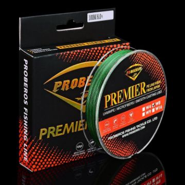 PROBEROS 8 Edited 100M Majestic Horse Fish Line 13.0/120LB Green - 1