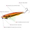 PROBEROS LF103 Metal Sea Fishing Bait 3PCS, 10g, B With Hook - 3