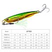 PROBEROS LF103 Metal Sea Fishing Bait 3PCS, 10g with Hook - 7