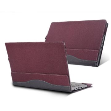 HP Envy 13-AQ Ad Ah Wine Red Leather Protective Case - Anti-Fall - 1