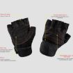 ST-2120 Anti-Slip Gym Gloves, Size S, Black - Exercise Equipment - 3