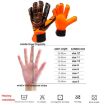 Ailsports ST5511 Goalkeeper Gloves, Size 7, Thick Latex, Fluorescent Green - 8