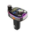 BC08 Car MP3 Bluetooth FM Transmitter with Ambient Light - 70 Char Max - 1