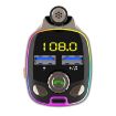 BC08 Car MP3 Bluetooth FM Transmitter with Ambient Light - 70 Char Max - 3