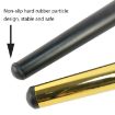 Cone Round Tube Furniture Support Legs - Oblique Cone 12cm (Black Gold) - 5