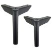 Metal Furniture Support Legs 12cm Titanium LH-FJ0039 - 5
