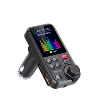 BT93 Black Color Screen Car MP3 Bluetooth Player - 1