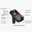 BT93 Black Color Screen Car MP3 Bluetooth Player - 3