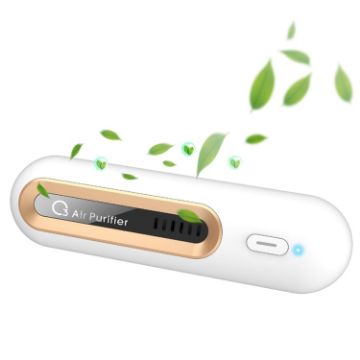 M9 Mini Ozone Sterilizer Refrigerator Deodorizer - White - 1