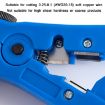 Electrician Multifunctional Coaxial Cable Stripper - Blue PE Bag - 5