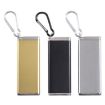 Silver Portable Cigarette Case with Lid and Sealed Ashtray - 2