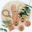 100pcs Kraft Paper Gift Tags with 20m Hemp Rope (L-07) - 2