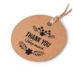 100pcs Kraft Paper Gift Tags with 20m Hemp Rope (L-13) - 4