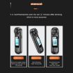 AM01 USB Rechargeable Digital Alcohol Tester Handheld Breathalyzer - 7