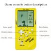 Retro Handheld Game Console for Kids - Large Screen, Yellow - 4