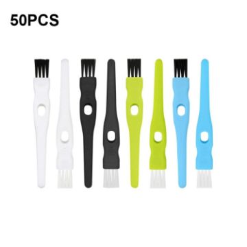 50 PCS Crevice Cleaning, Garlic Masher & Coffee Machine Brush (Random Color) - 1