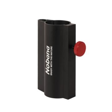 Black Outdoor Camping Canopy Pole Holder - Durable & Portable - 1