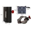 Black Outdoor Camping Canopy Pole Holder - Durable & Portable - 3