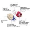 Skin Color Hearing Aid Amplifier with Charging Bin - Double Machine - 4