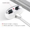 Magnetic Charge Dual-unit Sound Collector - EU Plug, Black - 4