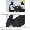 MOTOCENTRIC 13-MC-010 Touch Screen Motorcycle Gloves, M, Red, Breathable - 4