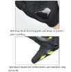 MOTOCENTRIC 13-MC-010 Touch Screen Motorcycle Gloves, M, Red, Breathable - 6