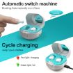 TWS On-Ear Hearing Aid with Charging Compartment - White - 3