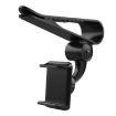 Black Car Sun Visor Bracket Mobile Phone Holder - 2