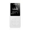 Ultra-thin White MP4 Player with Screen - 1