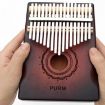 Portable 17-Tone Finger Piano - Radian Design Hexagram Instrument - 6