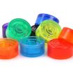 JT1808 Electric Guitar Tuner Pedal Cap - 10 PCS, Orange - 2