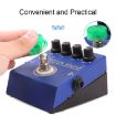 JT1808 Electric Guitar Tuner Pedal Cap - 10 PCS, Orange - 4