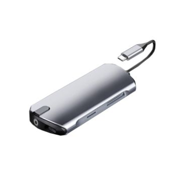 8-in-1 Type-C Extension Dock USB Hub Laptop Converter - 1