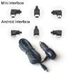 Fast Charging Car Charger 2 PCS, 1.5A+2.4A Android Left Bend - 2